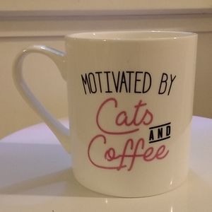 Oversized coffee cup